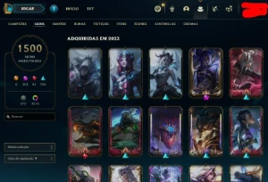 Método para ter muitas skin no League of Legends LOL