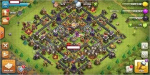 Conta cv11 CLASH!! - Clash of Clans