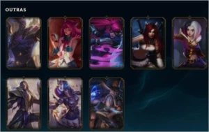 Conta Lol com skin KAISA KDA PRESTIGIO 2018 + ULTIMATES - League of Legends