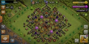 Clash of clans cv10 (recém upado - cv 9 full) barato