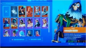 Conta Fortnite sem passe de batalha
