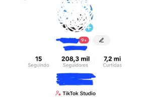 Conta Tiktok +203K De Seguidores E Monetizando + Tiktok Shop - Redes Sociais