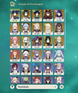 Conta (AR 57) - 17char 5 estrelas