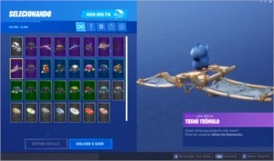 Conta Fortnite 3ª A 7ª Temp