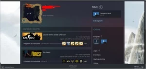 Conta Steam com 5 Jogos