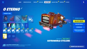 Conta Fortnite Asa Delta Travis Scott, Salve O Mundo Vbucks