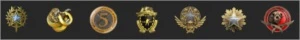 CONTA DE CSGO RARA 7 MEDALHAS NO GLOBAL - Counter Strike