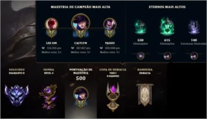 Conta de League of Legends LOL