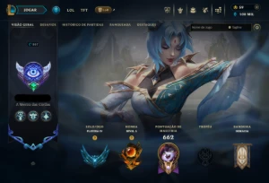 Conta Lol Platina 4 Lvl 567 372 Skin - League of Legends