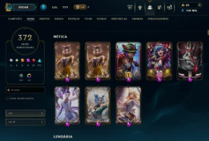 Conta Lol Platina 4 Lvl 567 372 Skin - League of Legends