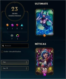 Ex Challenger Atual D1 em ambas filas, 20K EA - League of Legends LOL