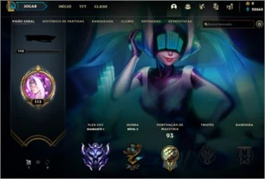 Ex Challenger Atual D1 em ambas filas, 20K EA - League of Legends LOL