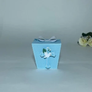 Kit Festa 20 Lembrancinhas Batizado Menino Personalizadas - Artesanato e Personalizados