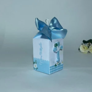 Kit Festa 20 Lembrancinhas Batizado Menino Personalizadas - Artesanato e Personalizados