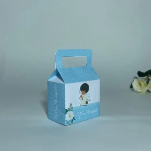 Kit Festa 20 Lembrancinhas Batizado Menino Personalizadas - Artesanato e Personalizados