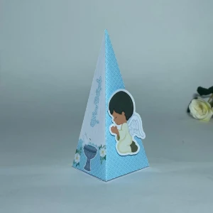 Kit Festa 20 Lembrancinhas Batizado Menino Personalizadas - Artesanato e Personalizados