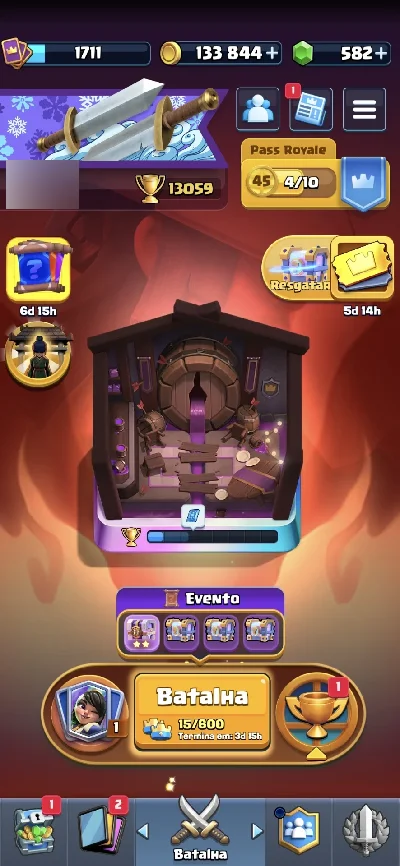 Conta de clash royale 13k Troféus