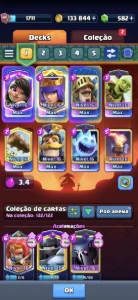 Conta de clash royale 13k Troféus