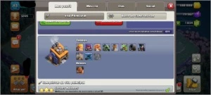 Clash of clans cv10 + 1k de gemas