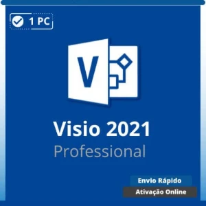 Visio 2021 Professional Original - Vitalício NF