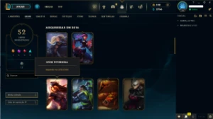 ⭐ Conta RARA LOL LVL 34 |94 Campeões|52 Skins|UNRANKED 2011 - League of Legends