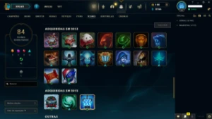 ⭐ Conta RARA LOL LVL 34 |94 Campeões|52 Skins|UNRANKED 2011 - League of Legends