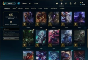 Conta diamante 4 com 1 skin e 27 champs - League of Legends LOL