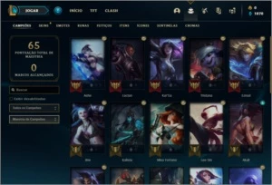 Conta diamante 4 com 1 skin e 27 champs - League of Legends LOL