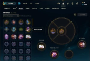 Conta diamante 4 com 1 skin e 27 champs - League of Legends LOL