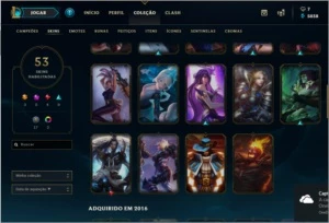 CONTA MAIN LEAGUE OF LEGENDS -GOLD V- LOL