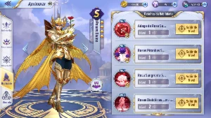 A143 (Servidor NOVO) Afrodite Divino e outros - Saint Seiya Awakening SSA