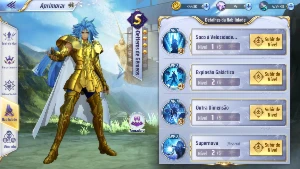 A143 (Servidor NOVO) Afrodite Divino e outros - Saint Seiya Awakening SSA
