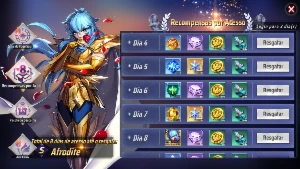 A143 (Servidor NOVO) Afrodite Divino e outros - Saint Seiya Awakening SSA