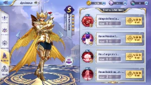 A143 (Servidor NOVO) Afrodite Divino e outros - Saint Seiya Awakening SSA