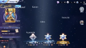 A143 (Servidor NOVO) Afrodite Divino e outros - Saint Seiya Awakening SSA