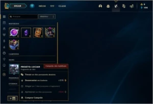 Conta platina 1 com 4 skins e 27 champs - League of Legends LOL