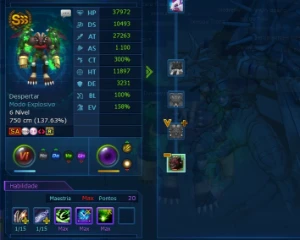 Conta La Omegamon End-Game - Digimon Masters Online DMO