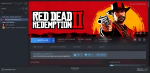 Conta Steam com Red Dead Redemption 2 +61 jogos