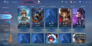Conta Top Mobile Legends