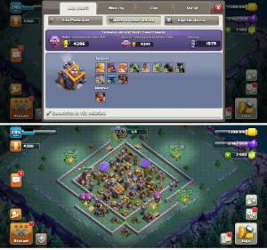 Cv15 Semi Full Dados Criação Único Dono Troca Nick Grátis - Clash of Clans
