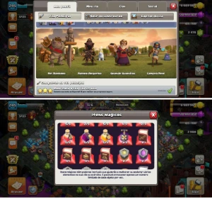 Cv15 Semi Full Dados Criação Único Dono Troca Nick Grátis - Clash of Clans