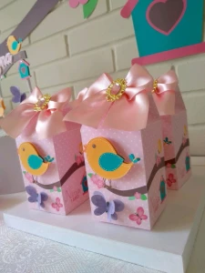 Kit Festa na Caixa — Tema Jardim Encantado