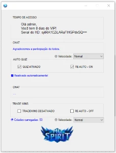 Auto Quiz  / Tradewins Para Mu Spirit 97D+S6 - MU Online