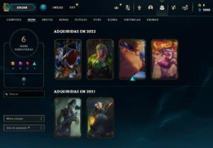 Conta LOL Mestre com Alto MMR - League of Legends