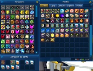 Conta Ladmo Completa Com Susano - Digimon Masters Online