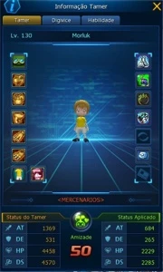 Conta Ladmo Completa Com Susano - Digimon Masters Online