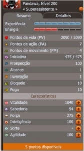 Vendo pandawa lvl 200 com p2p e resposta secreta - Dofus