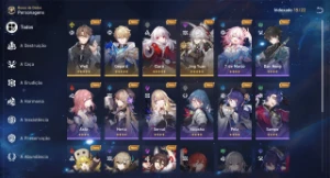 Honkai Star Rail - Tl38 Jing Yuan+Ass + Gepard + Welt +Clara - Outros