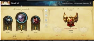 CONTA OURO 2  OTIMA CONTA - League of Legends LOL