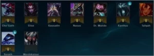 Conta com 65 Campeos - League of Legends LOL